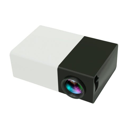 YG300 Mini LCD LED Projector 400-600LM 1080P Video Home Projector