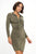 Chocolate USA Ruched Detail Button Down Shirt Dress