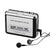 Cassette Tape-to-MP3 Converter - Plug and Play, Win + Mac Compatible, Auto Reverse, Audacity Audio Software - merchandiserus2