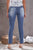 Leopard Patch Ankle-Length Jeans