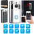 Anytek M3 Smart Wireless WiFi Doorbell IR Video Camera Intercom Record Home Security Bell with Ding dong - Silver EU Plug