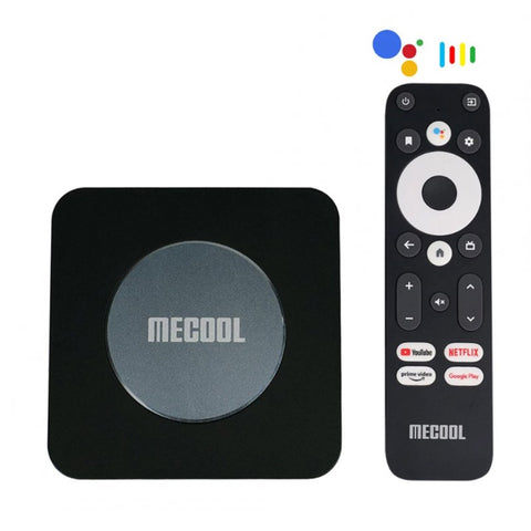 Mecool Km2 Plus 4k Atv Set Top Box Amlogic S905x4 Android 11 Tv Box Google Netflix Certified Support 4k Usb3.0 Spdif Bt5.0 EU Plug