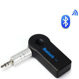 AUX Car Bluetooth Receiver 3.5mm Car Audio Adapter Wireless Connector Automotive Accessories Black
