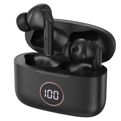 X18 Wireless Bluetooth Earphones Noise Reduction Tws Sports Earphones For Iphone black